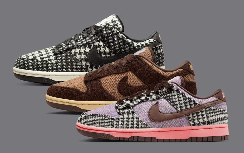 Harris Tweed x Nike Dunk Low Pack Release 3 september 2025