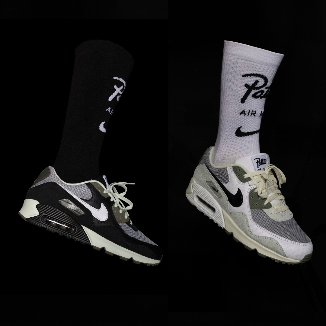 Patta en Nike verrassen met twee extra Air Max 90’s – alles over de Waves Particle Grey Coconut Milk
