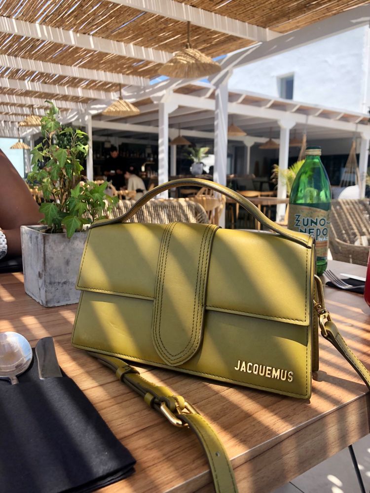 Jacquemus Le Bambino Khaki green