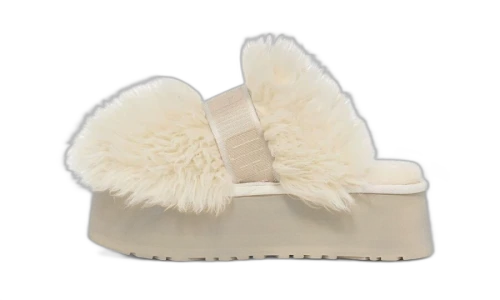 UGG Sustainable Fluff Momma Slide White