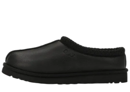 UGG Tasman Leather Slipper Black