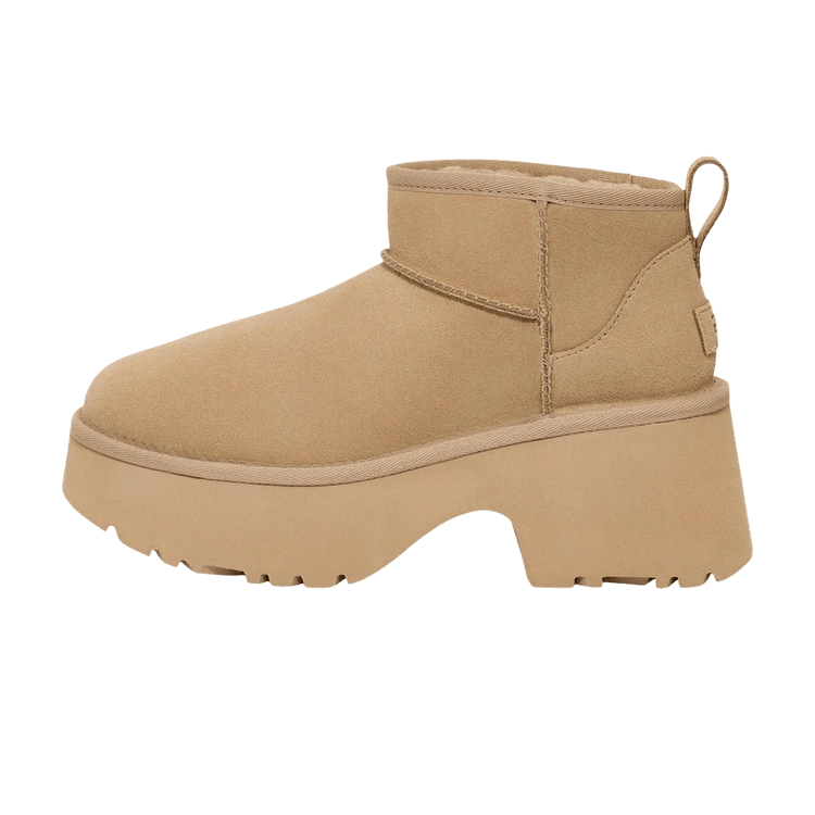 UGG Classic Ultra Mini New Heights Boot Mustard Seed