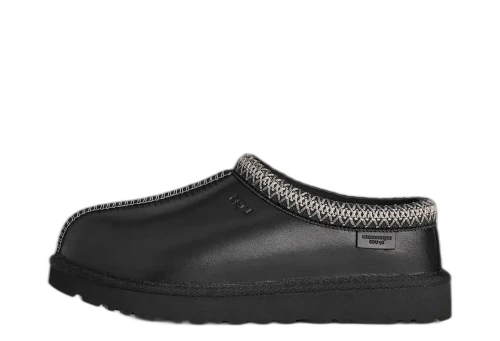UGG Tasman LTHR Regen Slipper Black