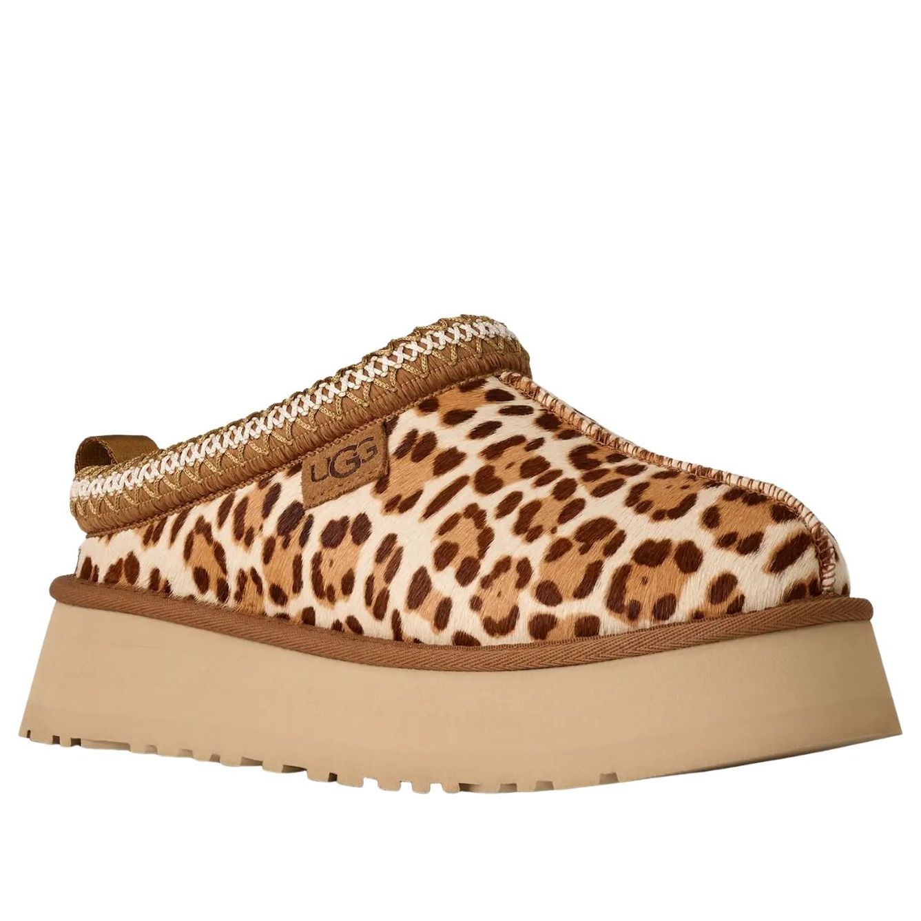 UGG Tazz Plains Slipper Felicity Leopard Jasmine