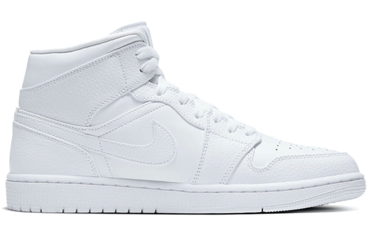 Jordan 1 Mid Triple White 2.0 (2020)
