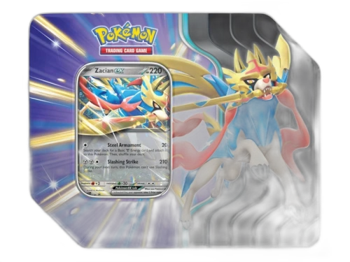 2025 Pokémon Scarlet & Violet Journey Together Zacian EX Slashing Legends Tin