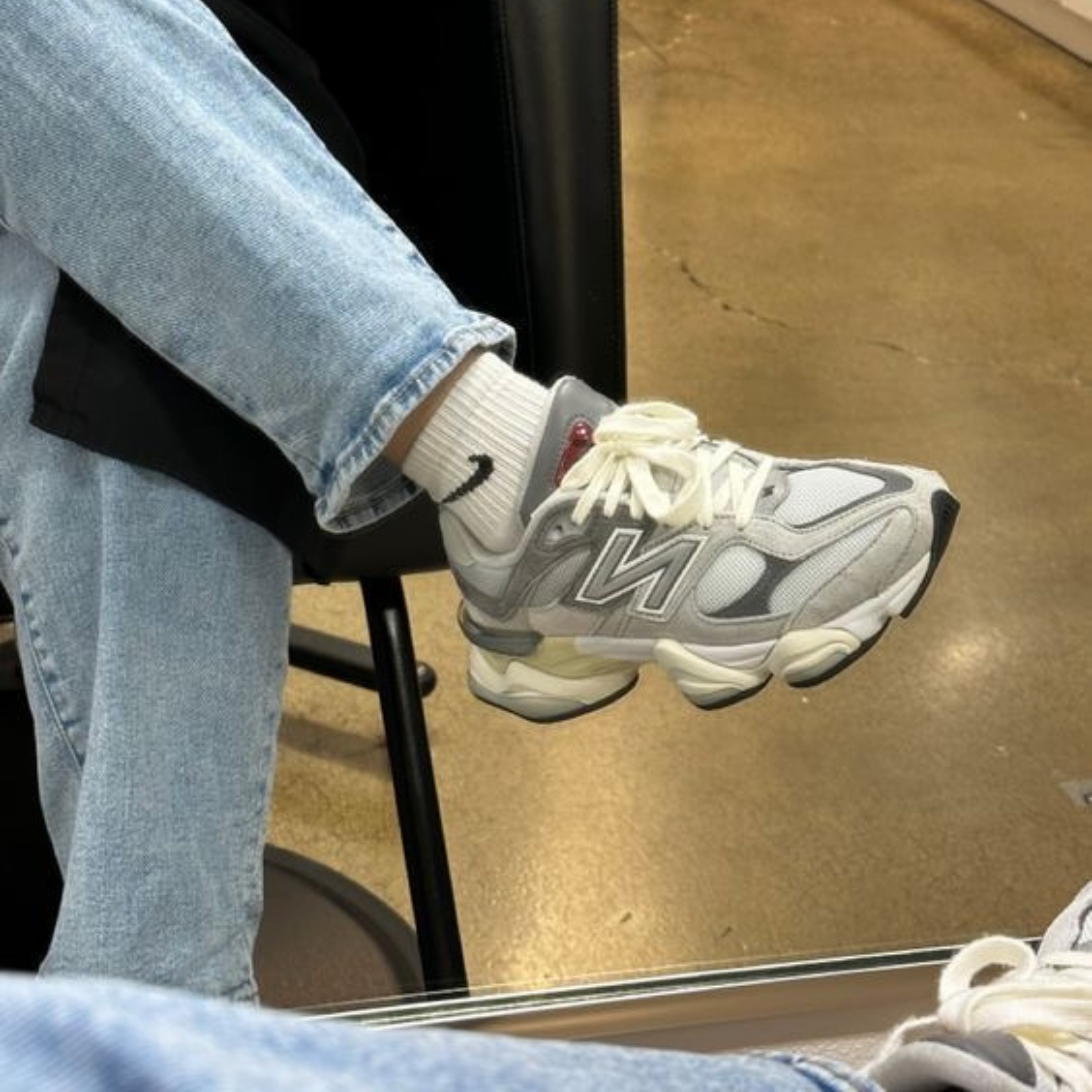 NEW BALANCE 9060 RAIN CLOUD GREY