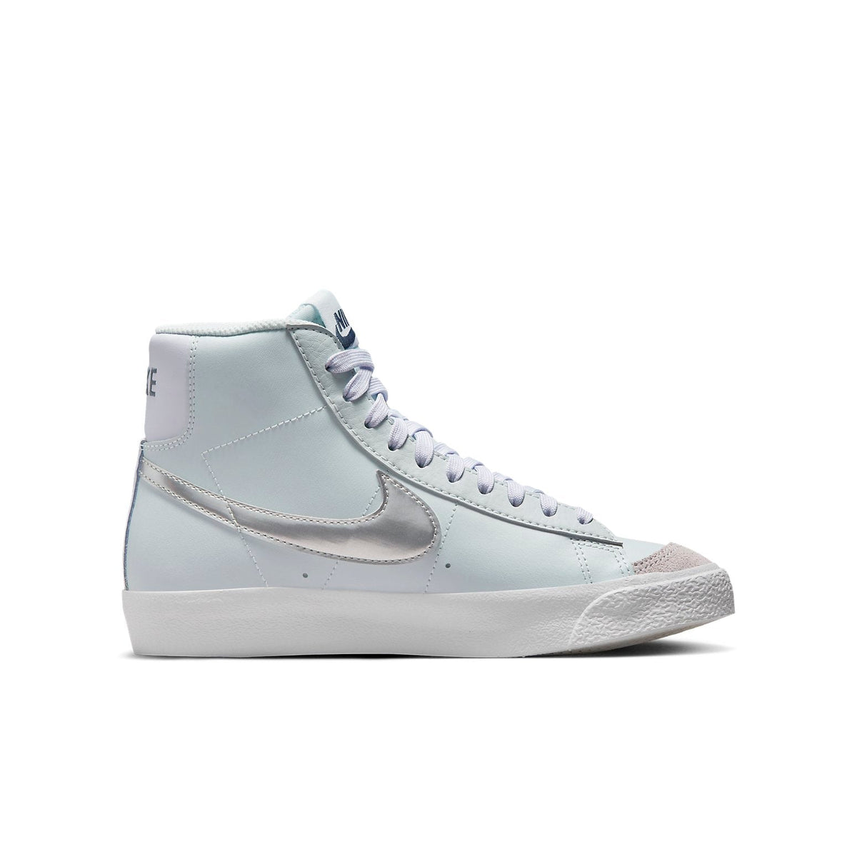Nike Blazer Mid '77 GS 'Platinum Grape Metallic Silver'