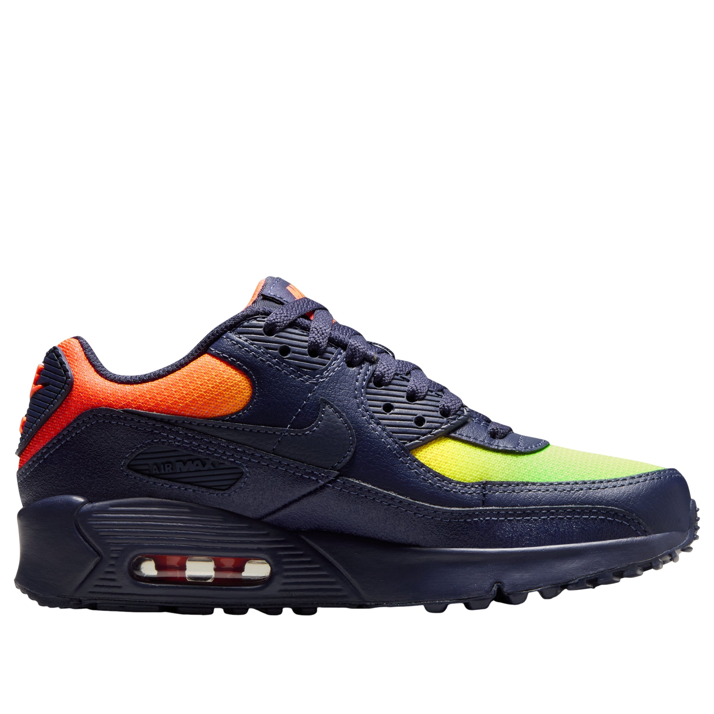 Nike Air Max 90 LTR Lemon Venom Blackened Blue (GS)