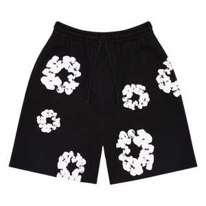 Denim Tears The Cotton Wreath Shorts Black