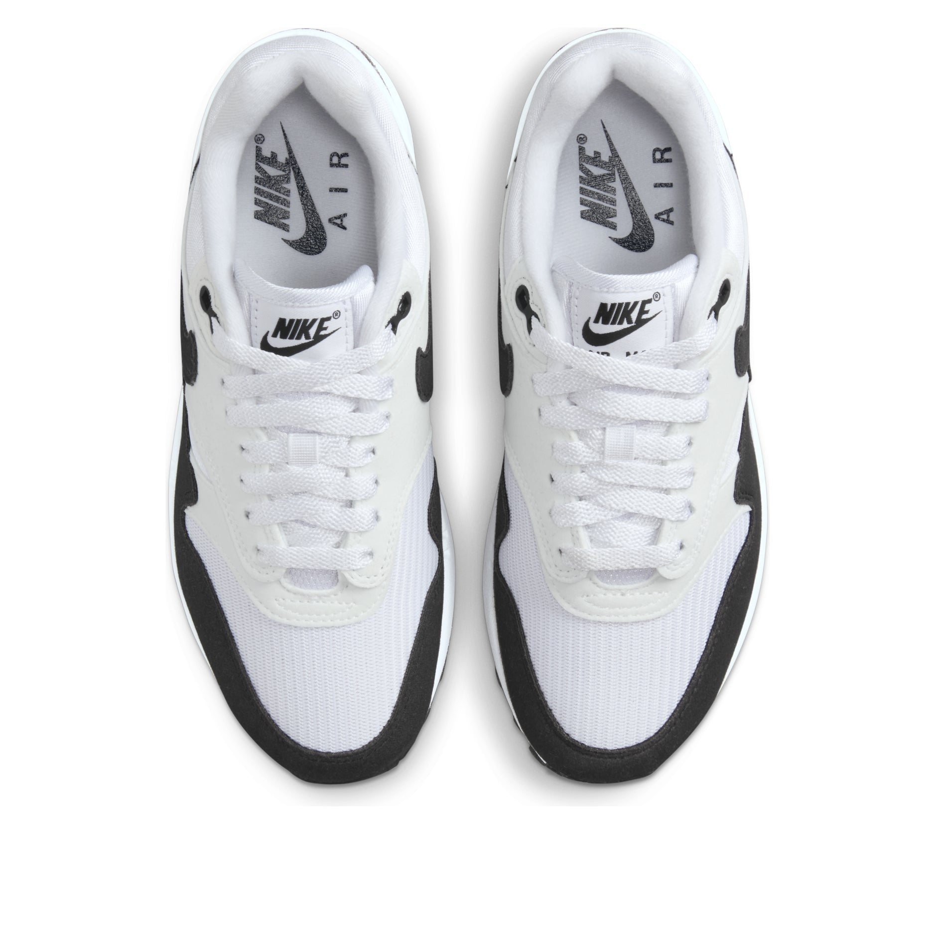 Nike Air Max 1 White Black Neutral Grey (Women's)