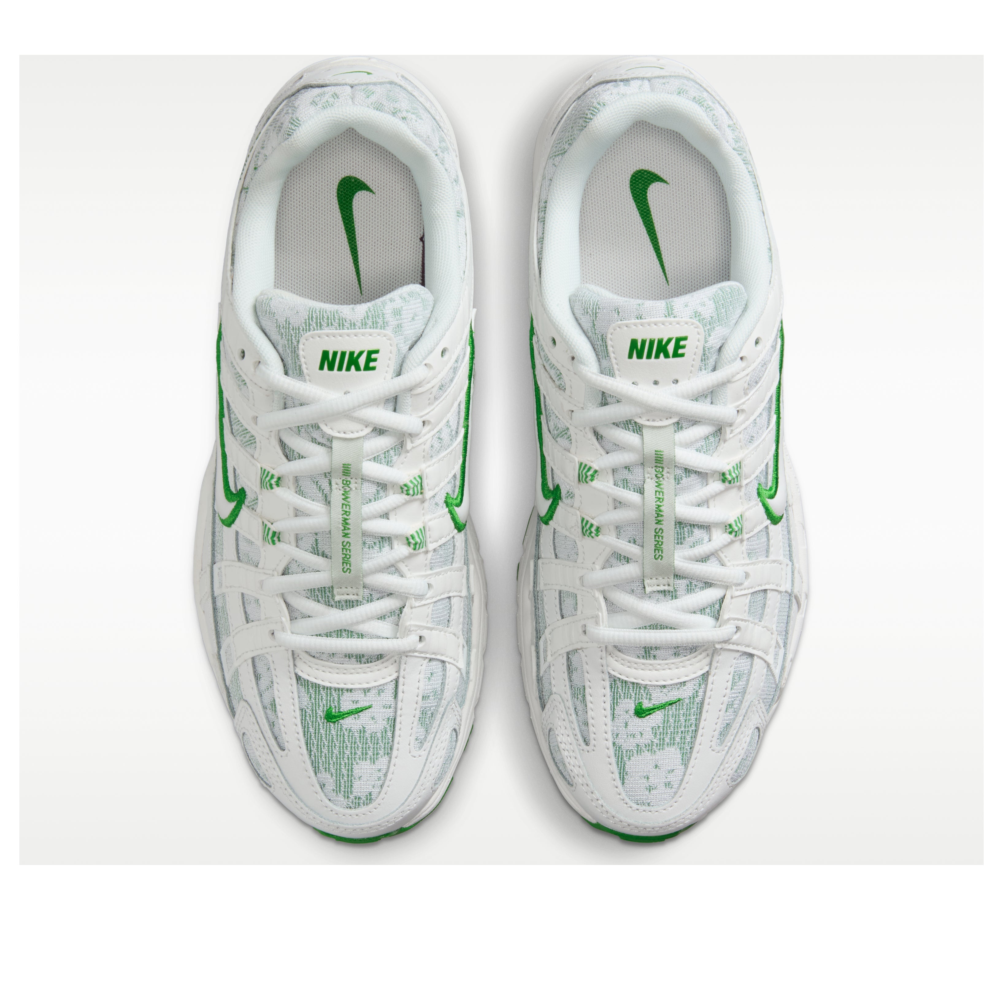 Nike P-6000 Summit White Kelly Green