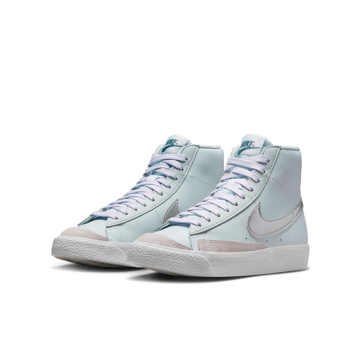 Nike Blazer Mid '77 GS 'Platinum Grape Metallic Silver'