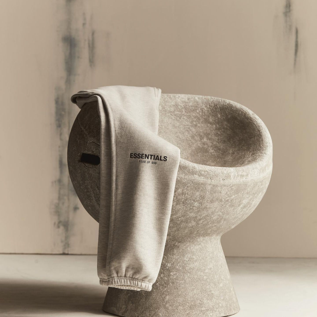 Fear of God Essentials Light Oatmeal Long Pants