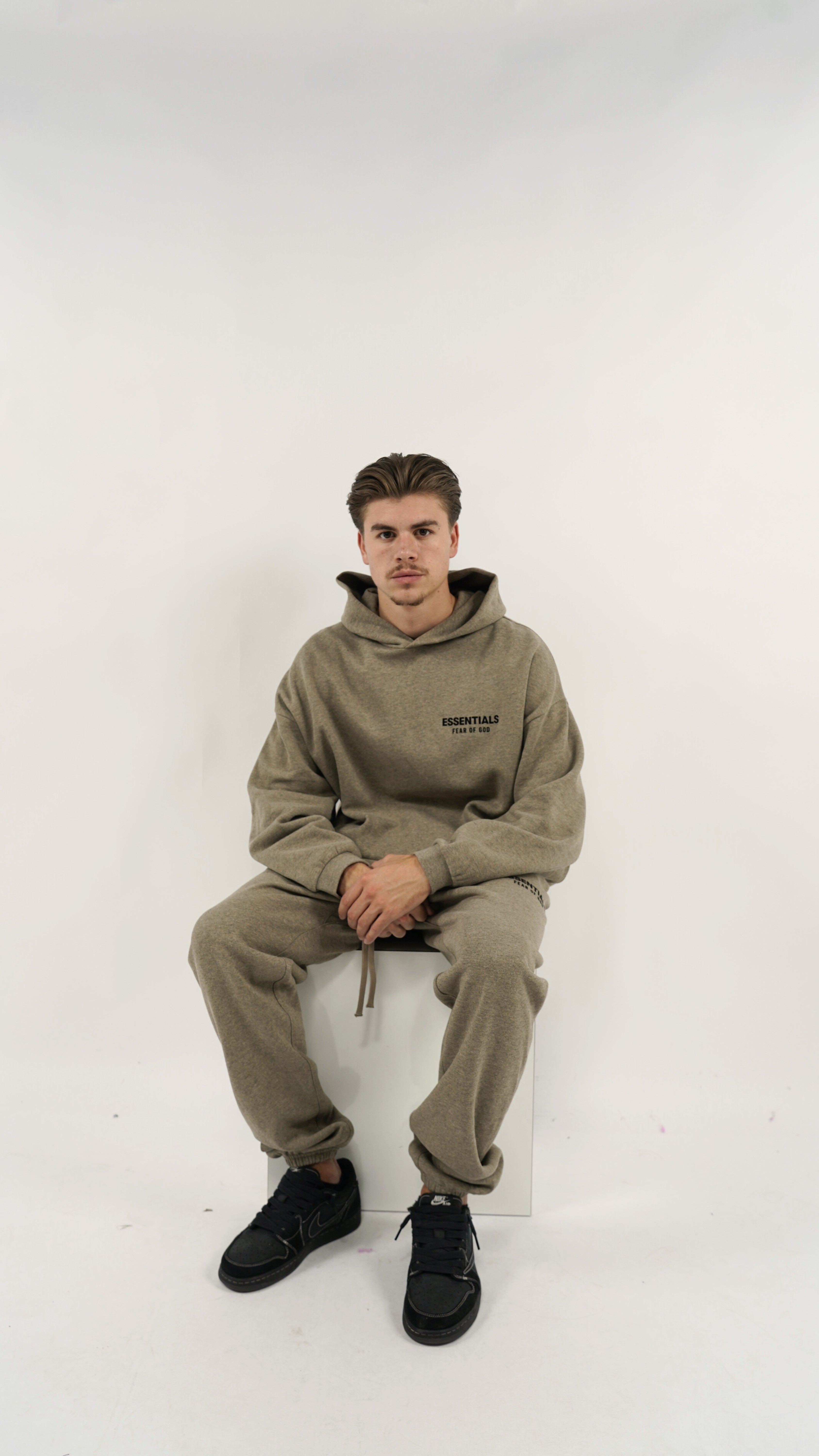 Fear of God Essentials FW24 Heather Grey Full set