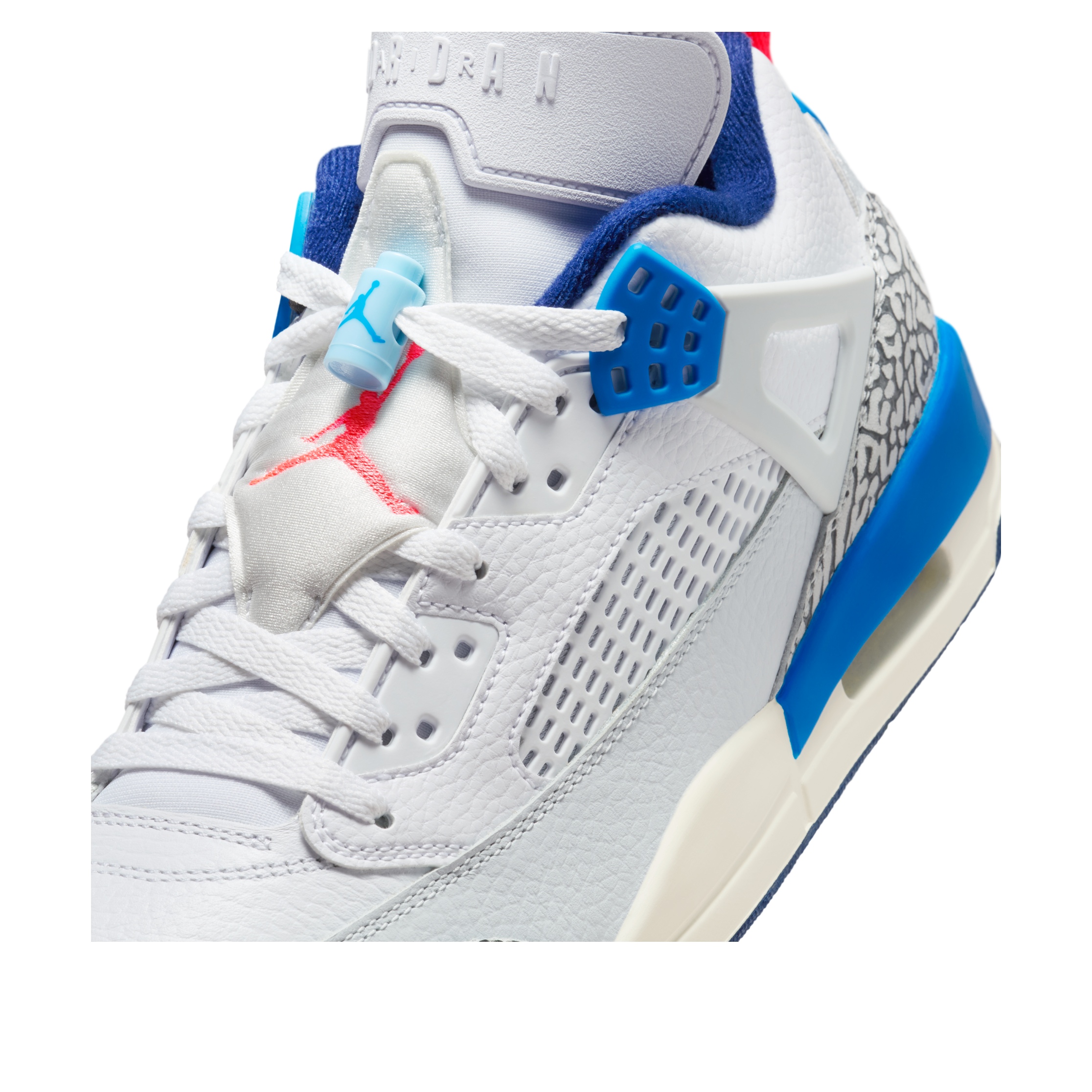 Jordan Spizike Low White Blue Void