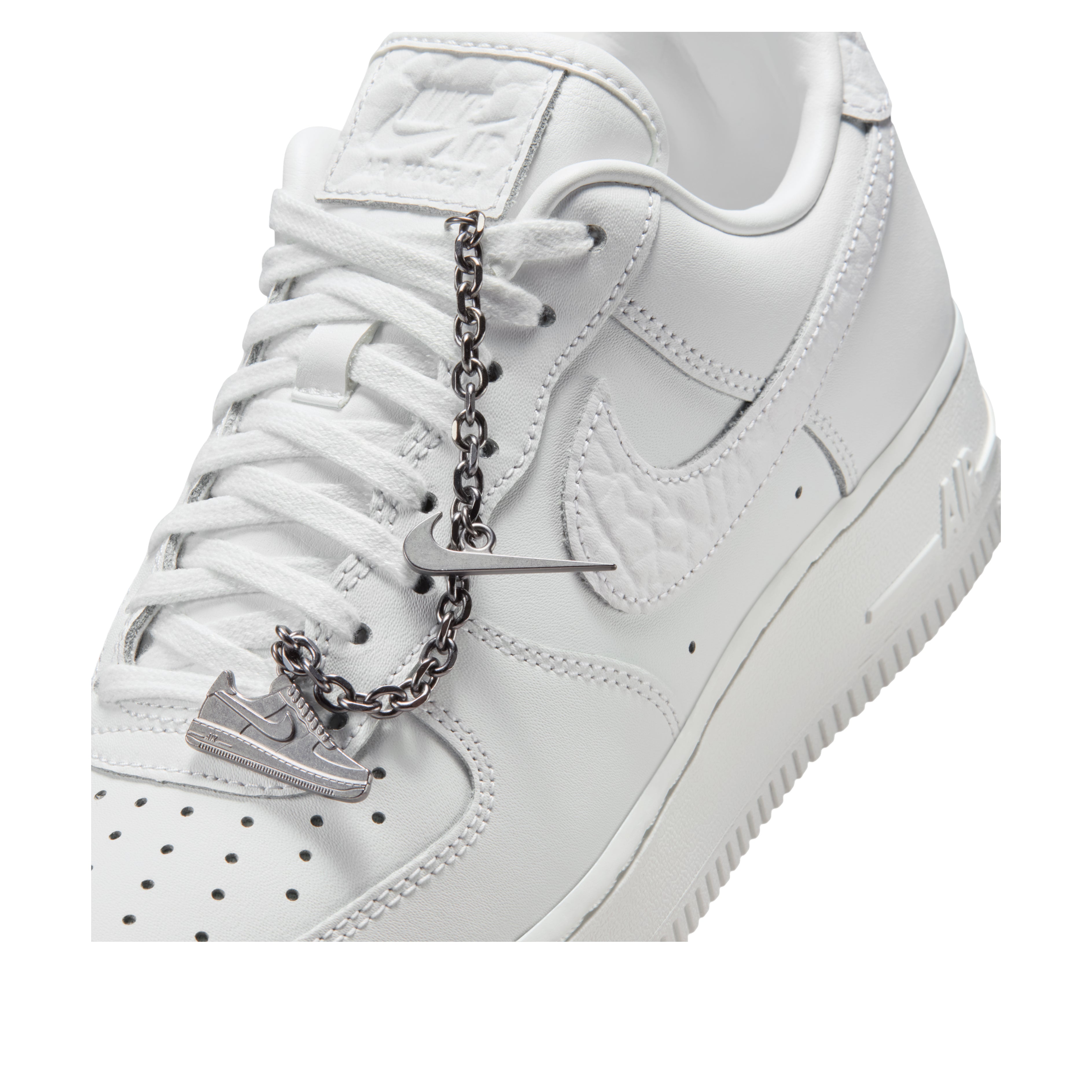 Nike Air Force 1 '07 Low Summit White Mini Charm