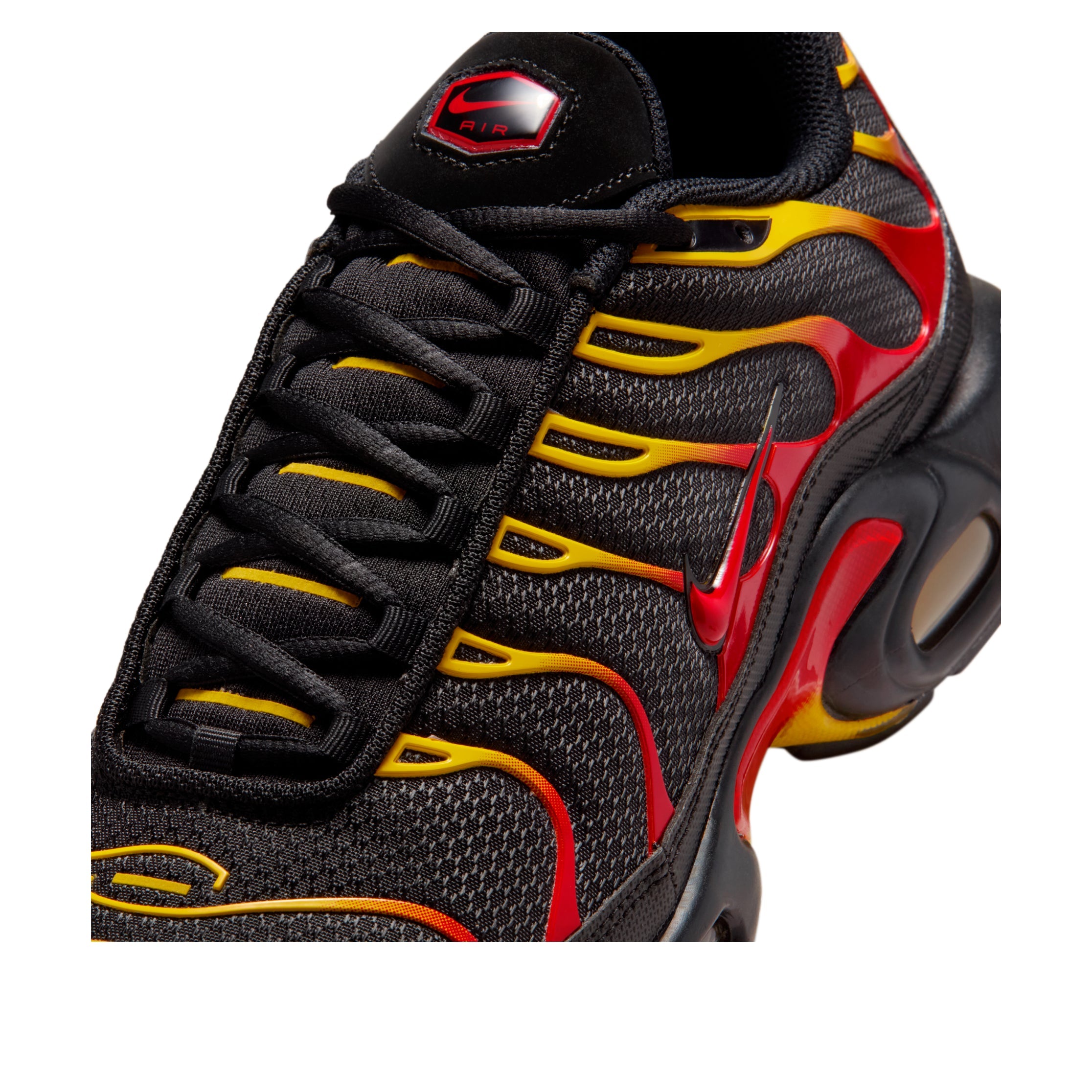 Nike Air Max Plus Black University Gold Red