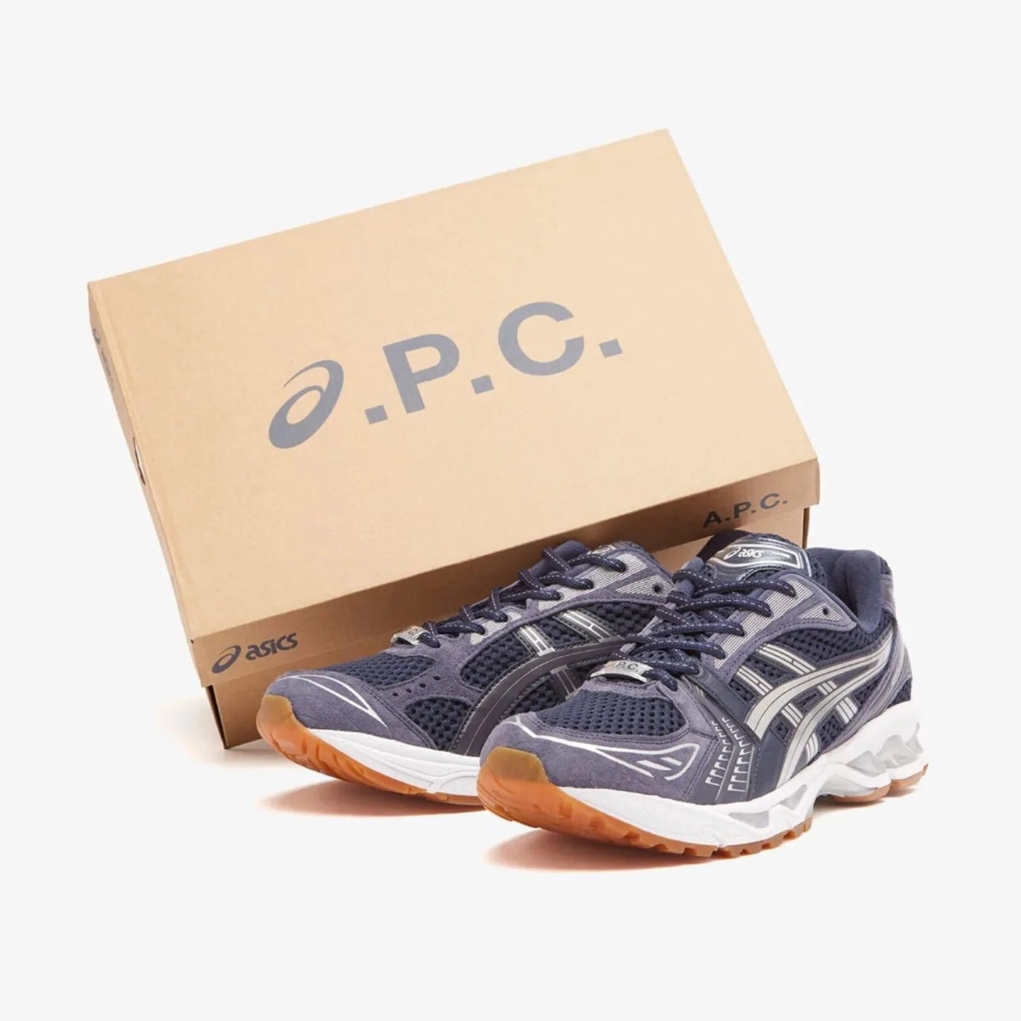 A.P.C. x ASICS Gel-Kayano 14 Navy