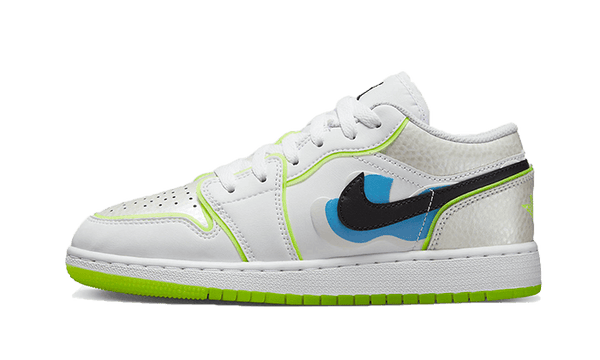 Air Jordan 1 Low SE Warped Swoosh - DV1324-117