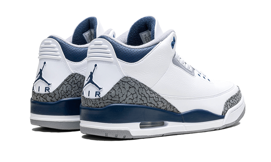 Air Jordan 3 Retro Midnight Navy - CT8532-140 / DM0967-140