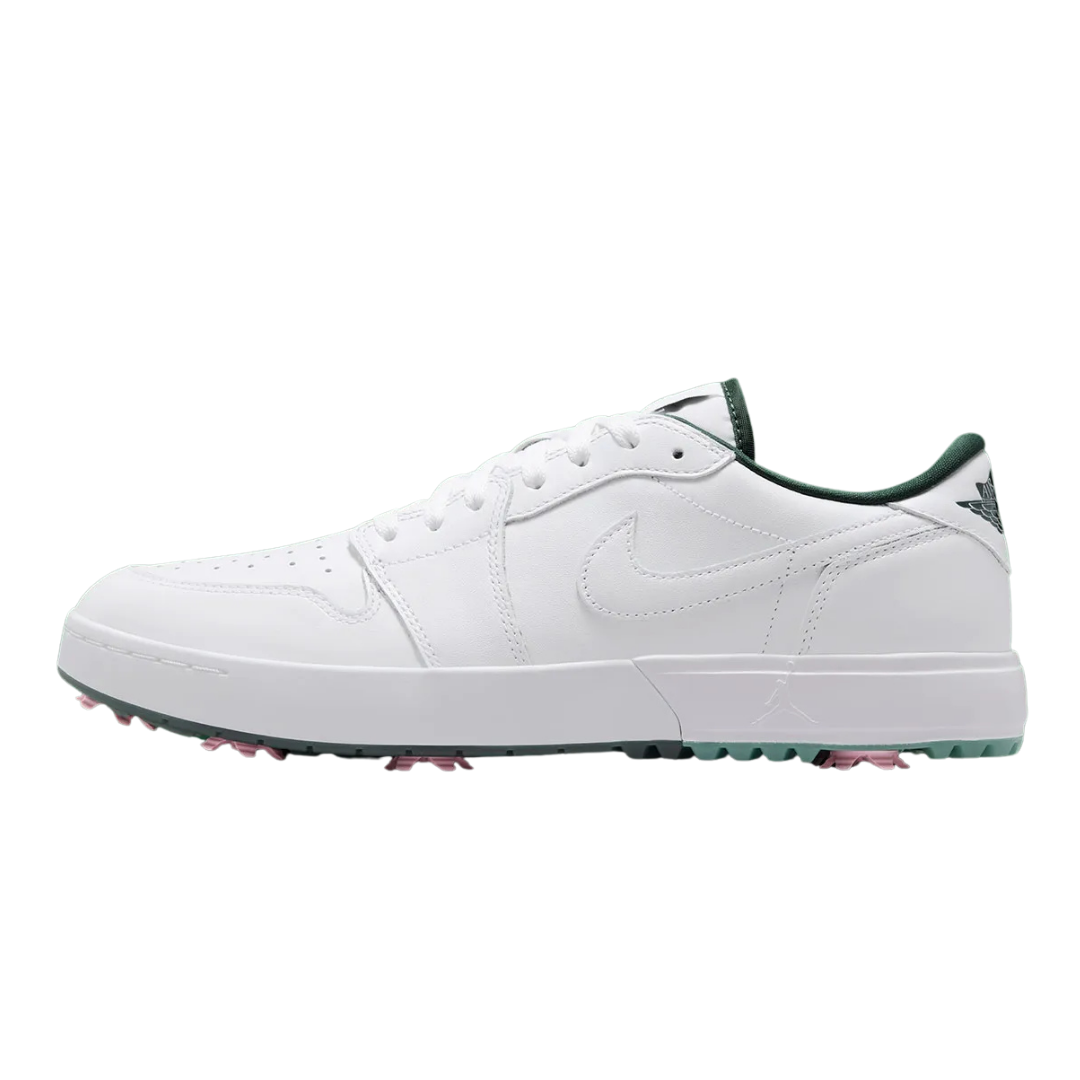 Jordan 1 Low Golf Spiked White Fir Elemental Pink