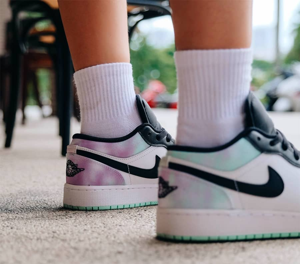 Air Jordan 1 Low Pastel Tie-Dye DM1199-100 / DQ2514-100