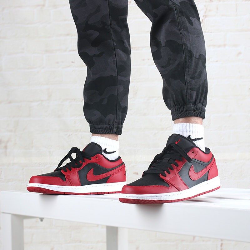 Air Jordan 1 Low Reverse Bred 553558-606 / 553560-606