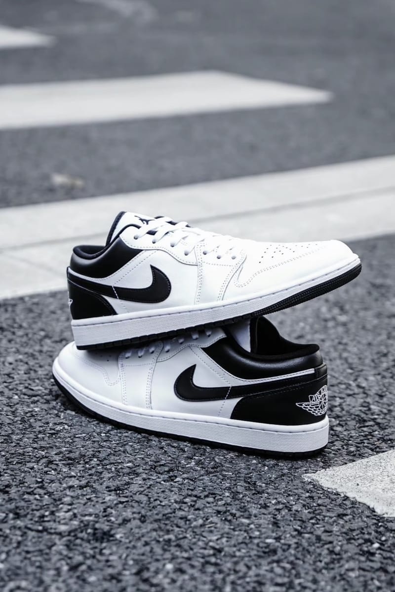 Air Jordan 1 Low White Black