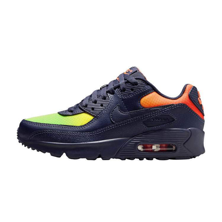 Nike Air Max 90 LTR Lemon Venom Blackened Blue (GS)
