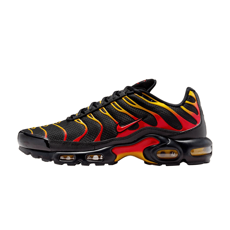 Nike Air Max Plus Black University Gold Red
