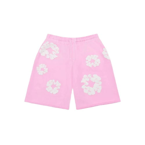 Denim Tears The Cotton Wreath Shorts Powder Pink