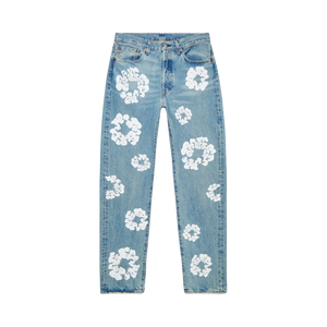 Denim Tears X Levi's Cotton Wreath Jean Light Wash