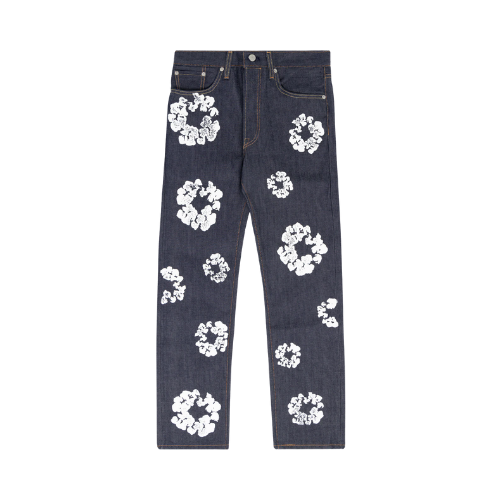 Denim Tears x Levi's Cotton Wreath Jean Indigo