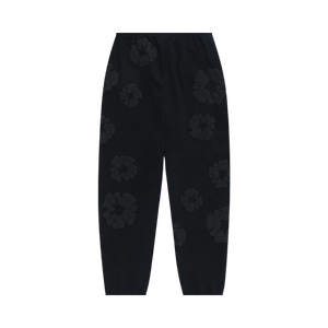 Denim Tears The Cotton Wreath Sweatpants Black Monochrome