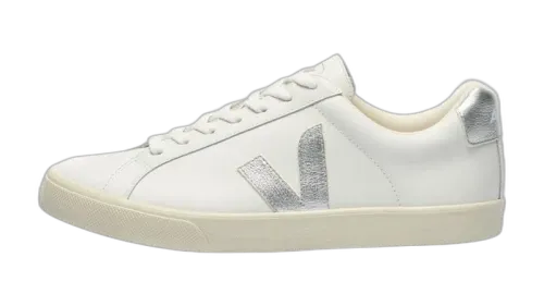 Veja Esplar Leather White Silver