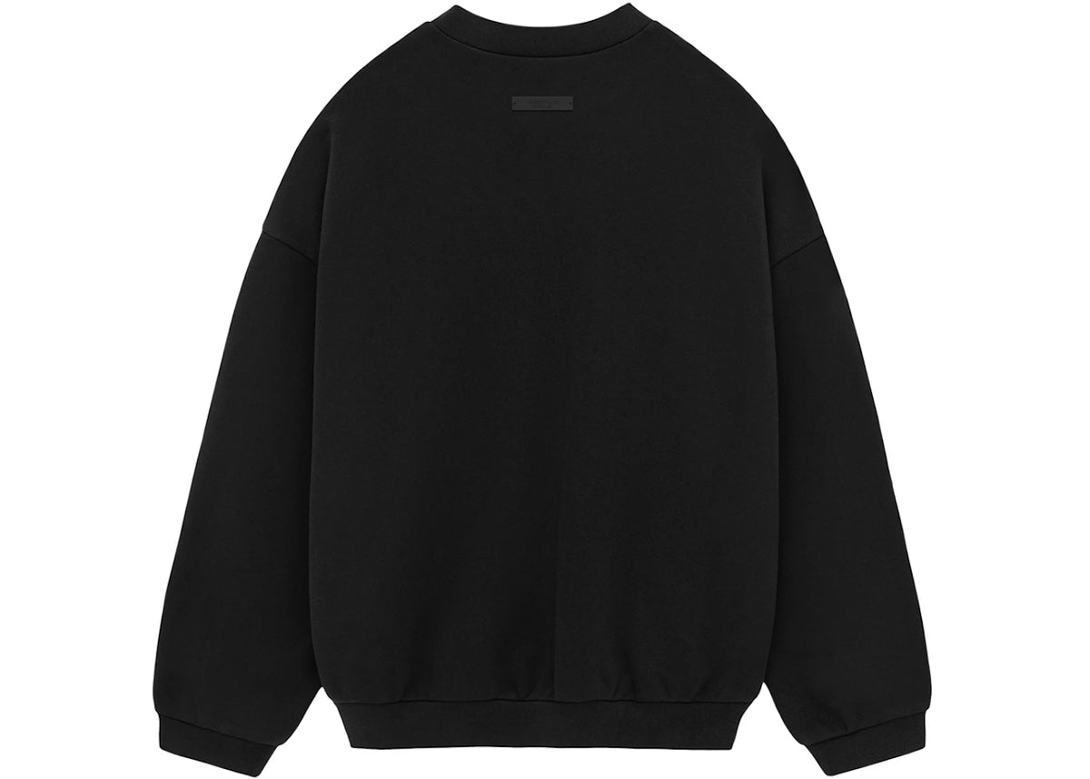 Fear of God Essentials Fleece Crewneck Black