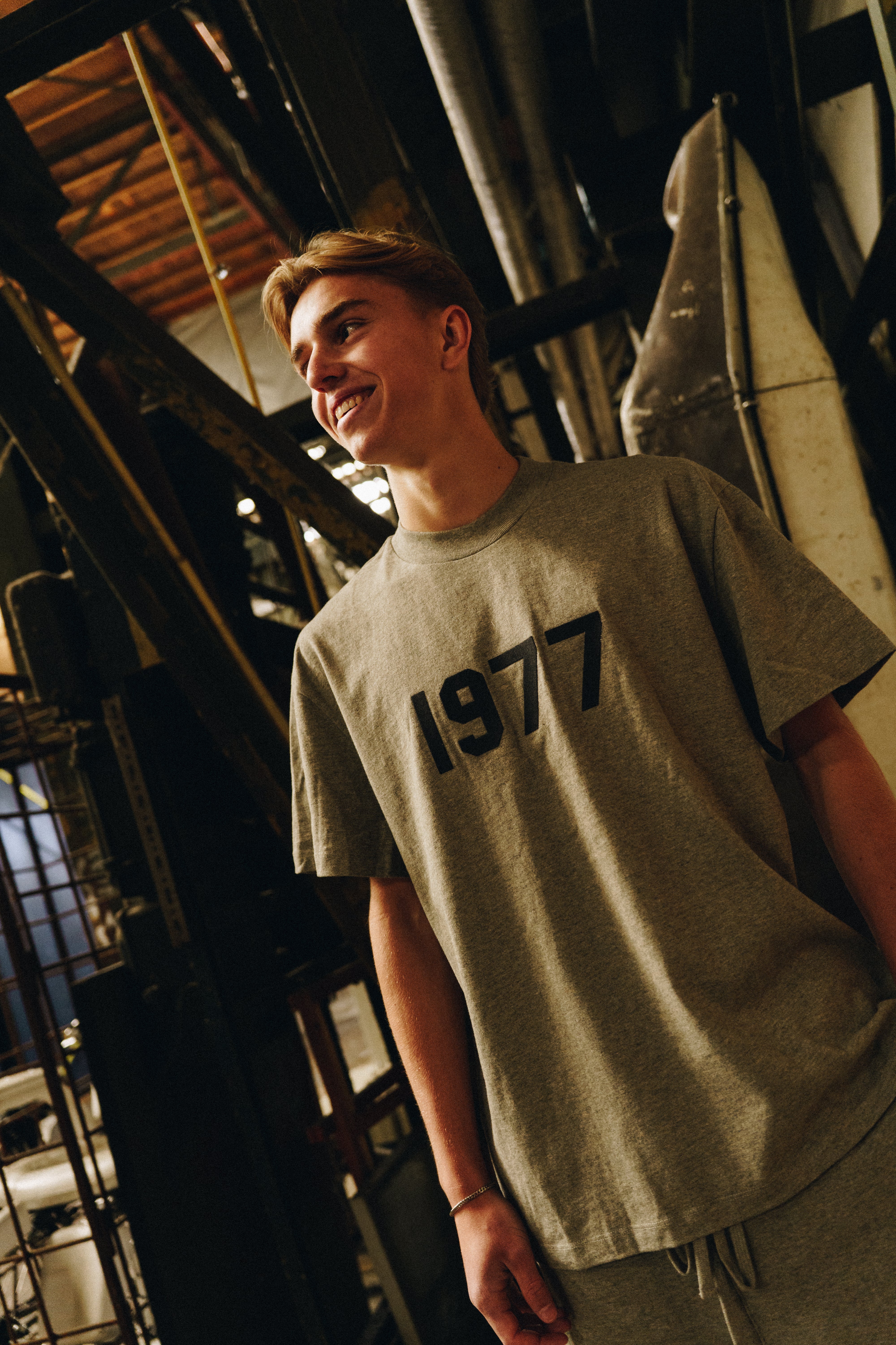 Fear of God Essentials 1977 Dark Oatmeal Summer Set