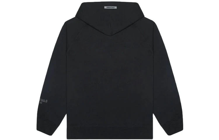 Fear of God Essentials FW20 Hoodie Applique Black