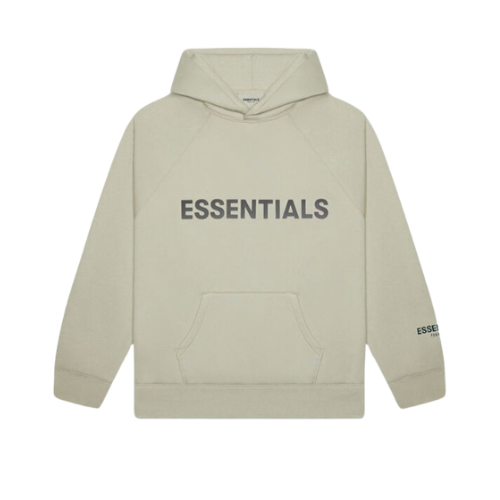 Fear of God Essentials FW20 Hoodie Applique Logo Moss