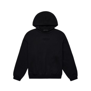 Fear of God Essentials FW23 Jet Black Hoodie