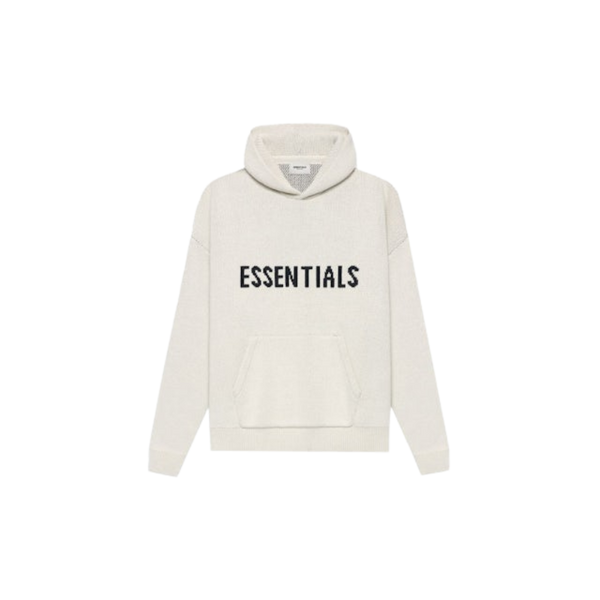 Fear of God Essentials Knit Pullover Hoodie (SS21) Buttercream