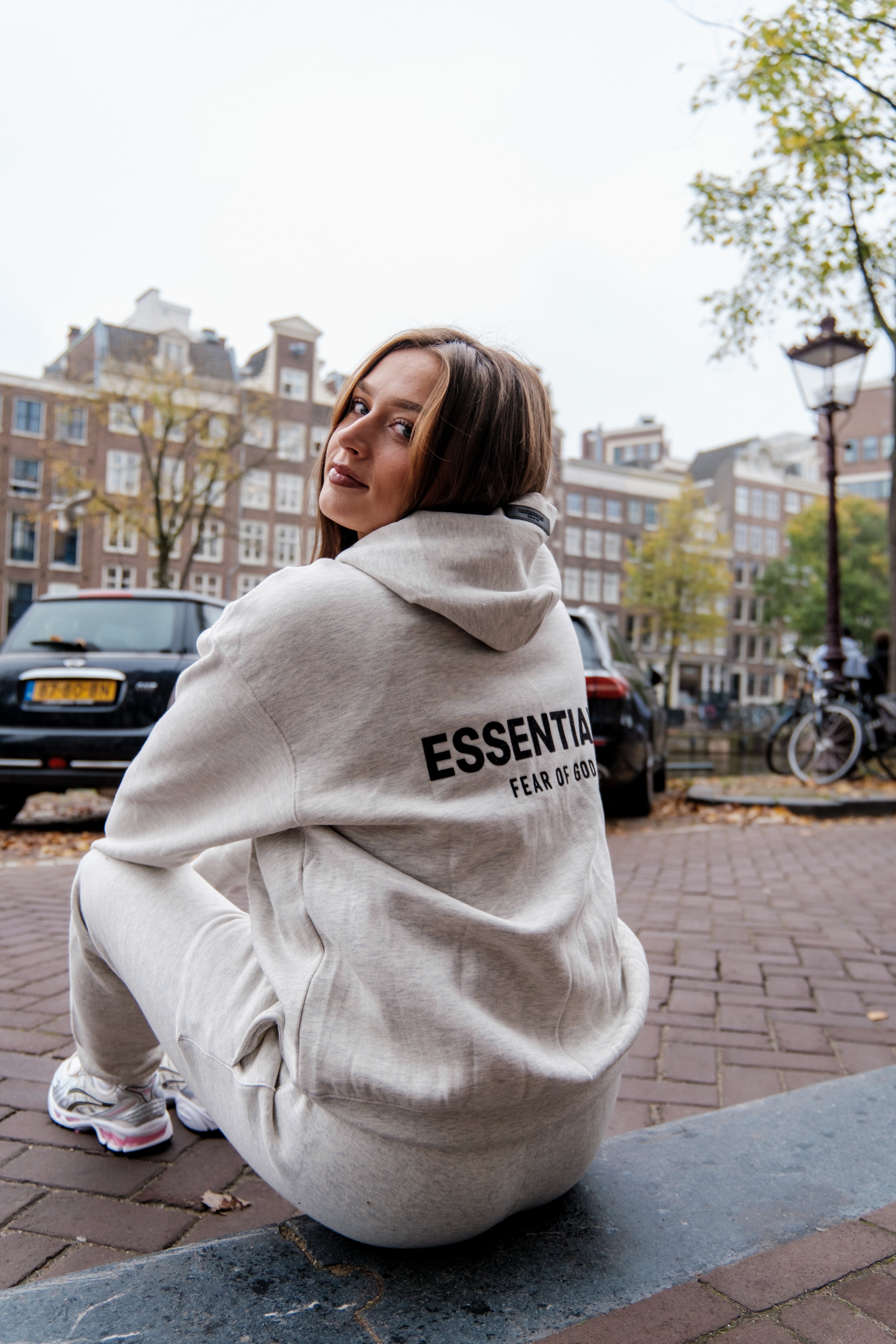 Fear of God Essentials Light Oatmeal Full set