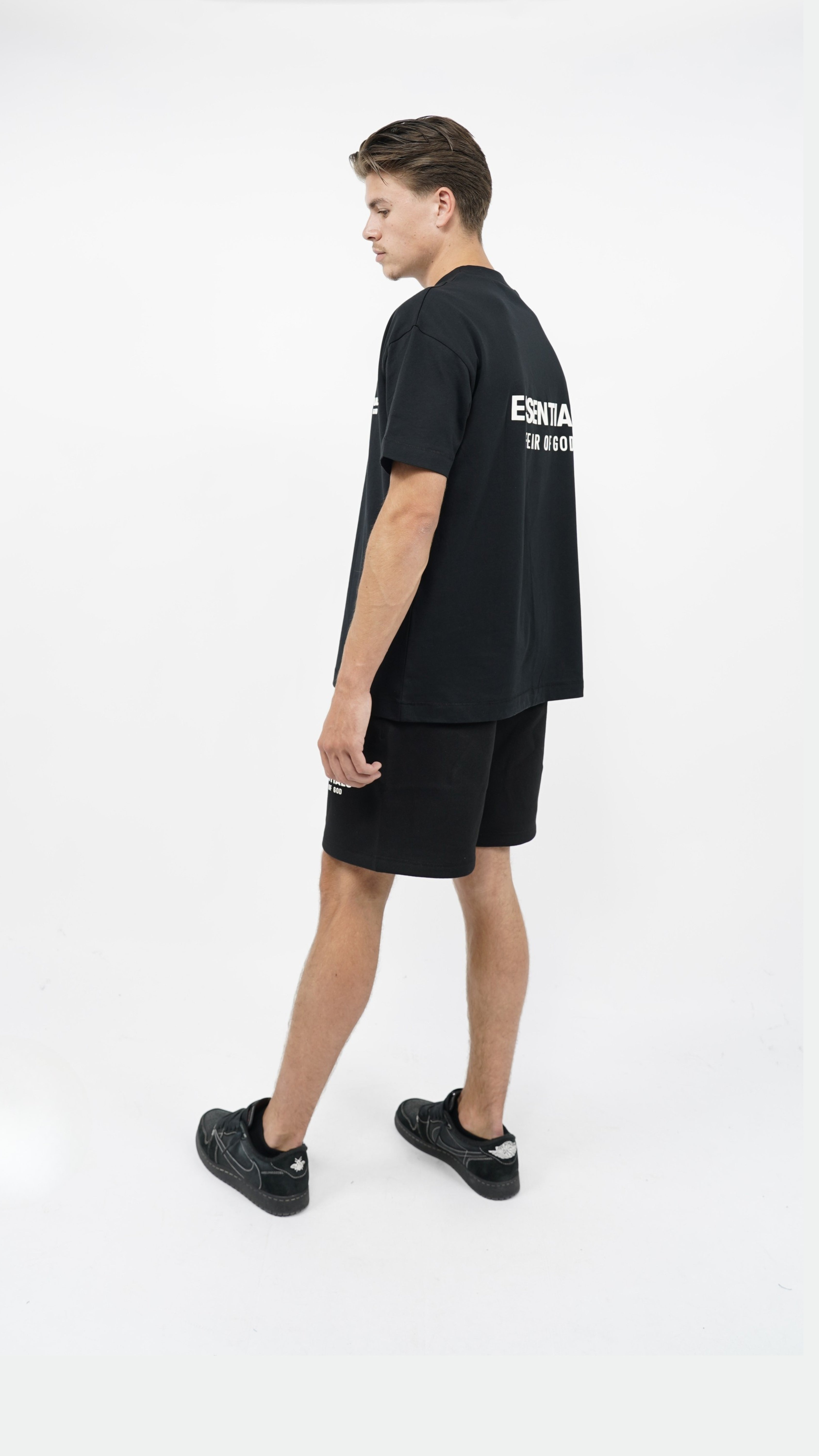Fear of God Essentials SS25 Jet Black Summer Set