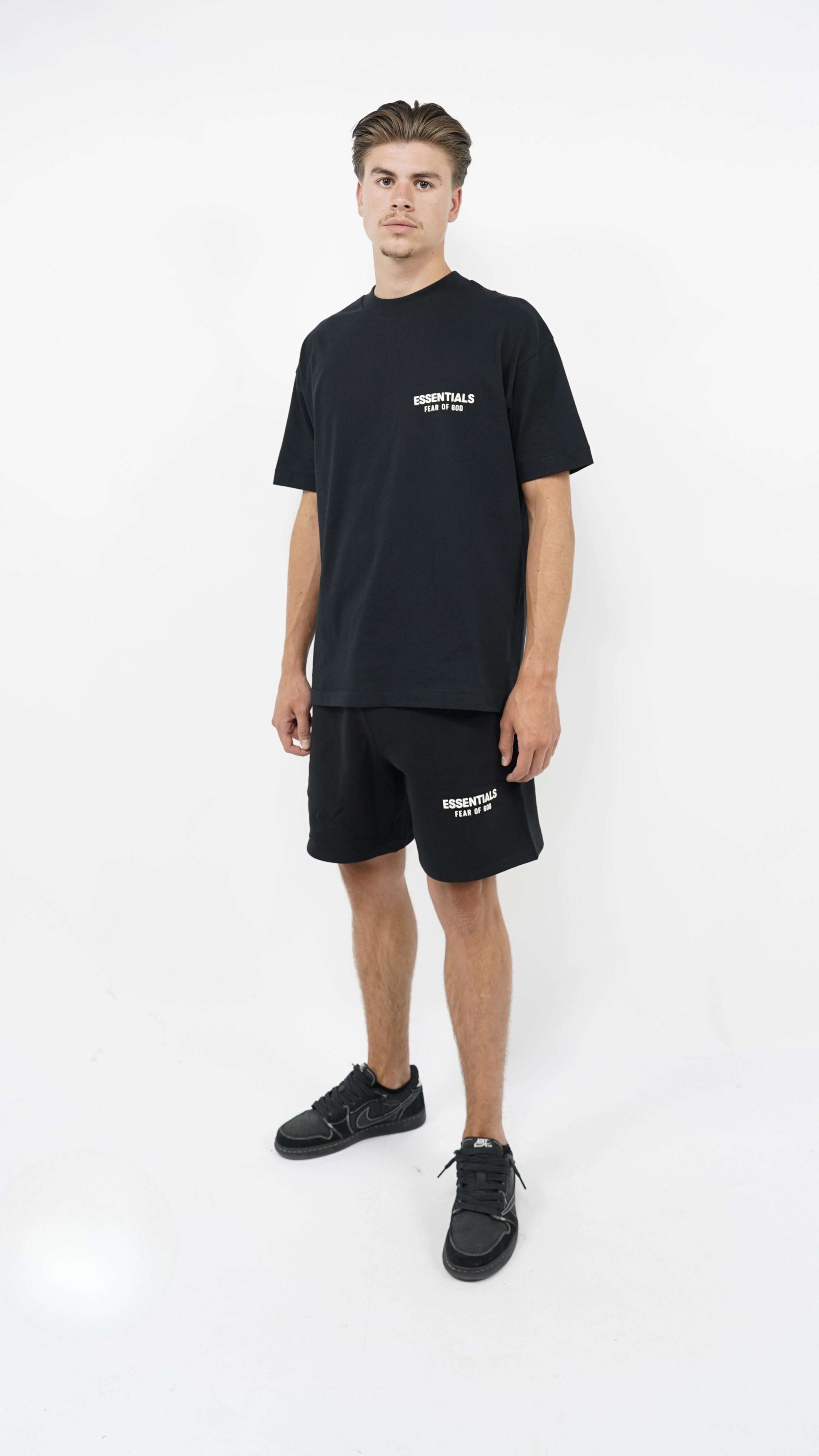 Fear of God Essentials SS25 Jet Black Summer Set