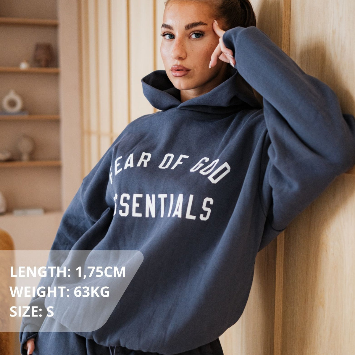 Fear of God Essentials FW24 Marine Hoodie