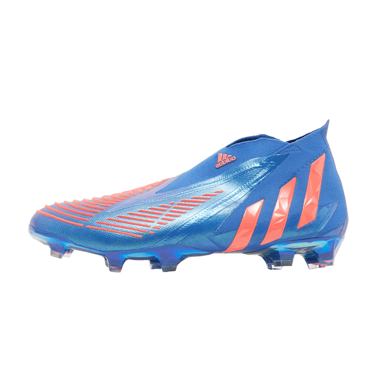 adidas Predator Edge+ FG Hi-Res Blue Turbo