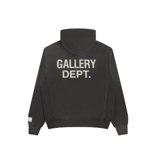 Gallery Dept. Dépt. GD Paint Logo Hoodie Vintage Black