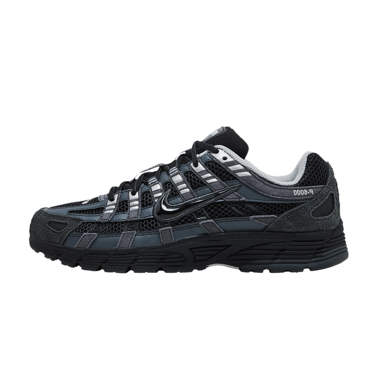 Nike P-6000 Suede Anthracite Metallic Silver