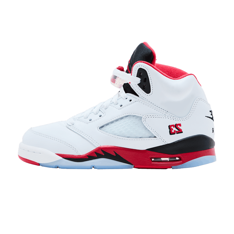 Jordan 5 Retro Fire Red Black Tongue (2025) (GS)